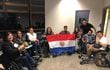 Personas con discapacidad que fueron becadas por la Agencia de Cooperación Internacional del Japón en Paraguay (JICA).