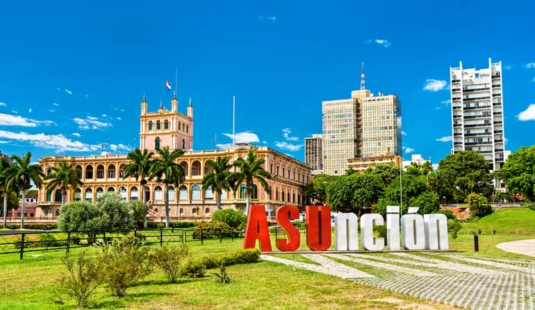 Asunción, la capital de Paraguay tiene 68 barrios.