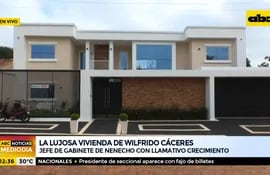 La lujosa vivienda de Wilfrido Cáceres, el jefe de Gabinete de Nenecho