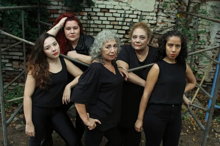 Eli Marín, Gaby Cañete, Olga Vallejos, Patricia Reyna y Dai Acosta salen a escena con “La desgracia”.