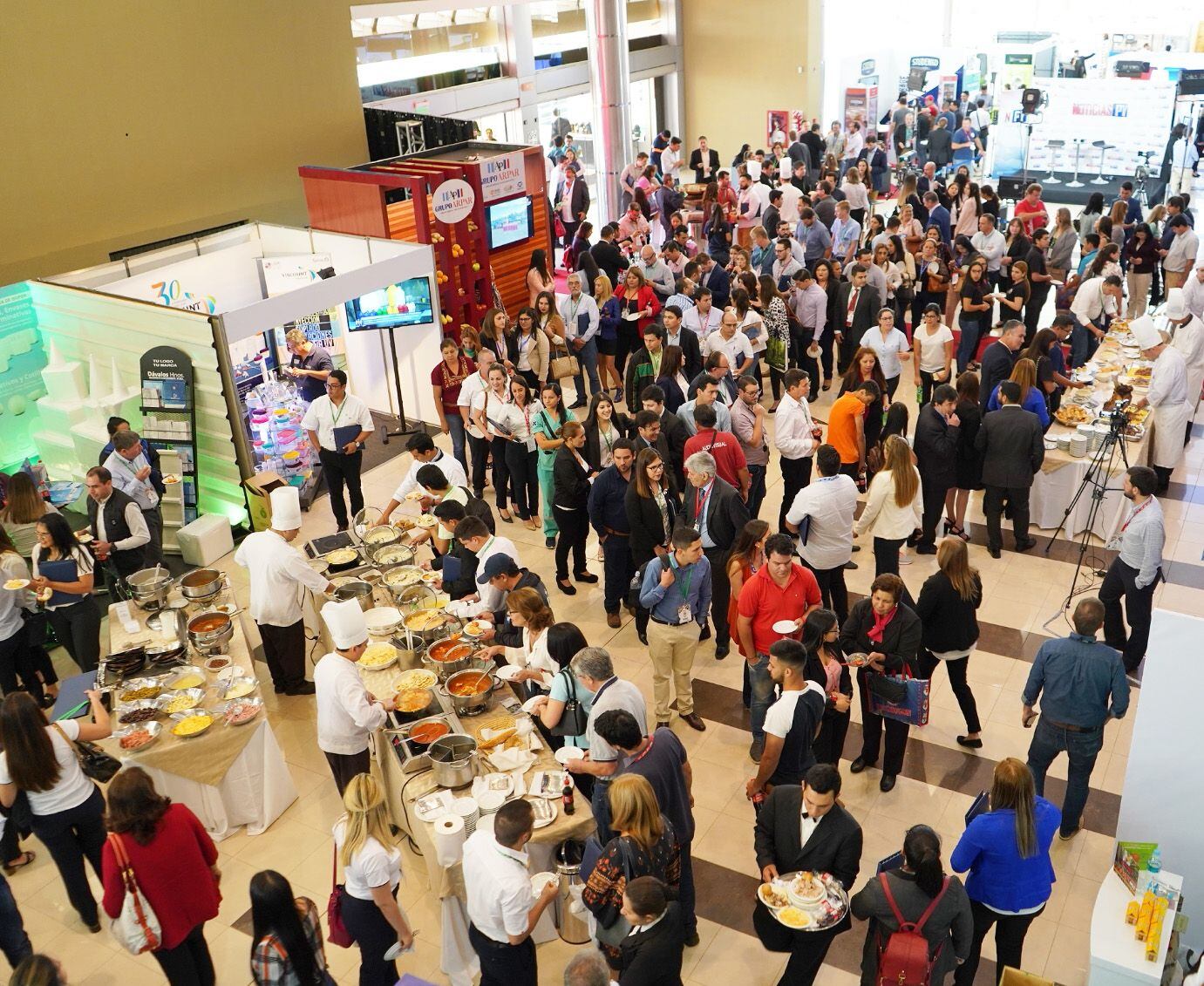 La actividad retail convoca a mucho público, que se da cita en las instalaciones de la Conmebol para participar de las capacitaciones y de la Expo Capasu 2024.
