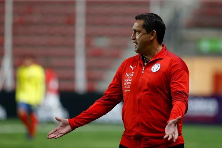 Aldo Bobadilla, entrenador de la Selección Paraguaya Sub 20.