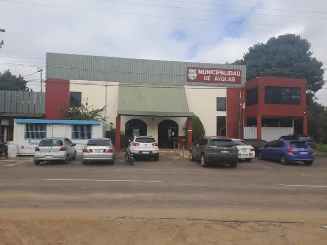 Sede de la Municipalidad de Ayolas, ubicada en el barrio Santa Rosa de Lima.