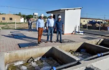 Directivos de Biokube  explicaron las bondades de la planta de tratamiento residual ya operativa en Mariano Roque Alonso.