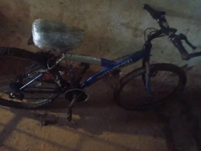 La bicicleta robada fue recuperada gracias a los vecinos.