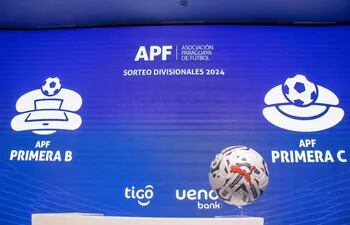 Sorteo del fixture del torneo de la Primera División C, la cuarta y última categoría de la Asociación Paraguaya de Fútbol.