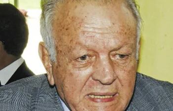 Juan Carlos Wasmosy, expresidente de la República y propietario de la firma TDP SA que explotará la quiniela.