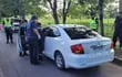 Vehiculo en el cual se dio un presunto caso de feminicidio en Loma Pyta.