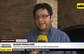 Buque Paraguarí: Destacan importancia de su recuperación