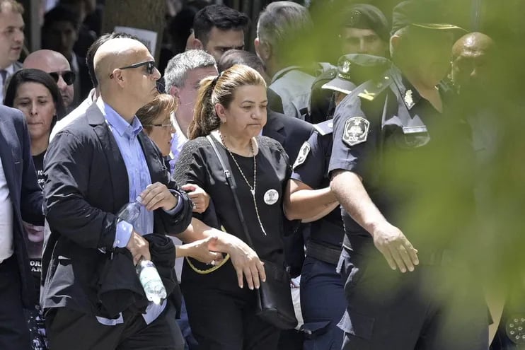 Graciela Sosa, madre de Fernando Báez Sosa, asesinado en manos de rugbiers argentinos, condenados este lunes por la justicia del vecino país.
