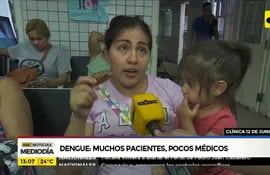 Dengue: Muchos pacientes, pocos médicos