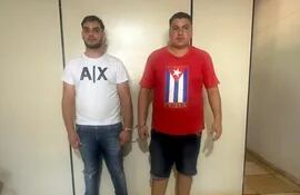 Ali Faisal Abdallah Villalba (25) y Víctor Manuel Cantero Portillo (23) están detenidos por supuestamente despojar 1.700 dólares a turistas argentinos.