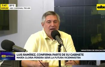 Video: Luis Ramírez, confirma parte de su Gabinete