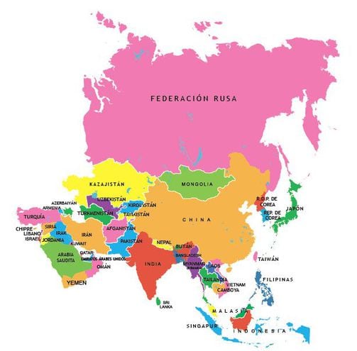 El Continente asiático - Escolar - ABC Color