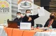 El intendente Miguel Prieto Vallejos presentó su descargo en una conferencia de prensa ante la denuncia de la Contraloría Ciudadana.