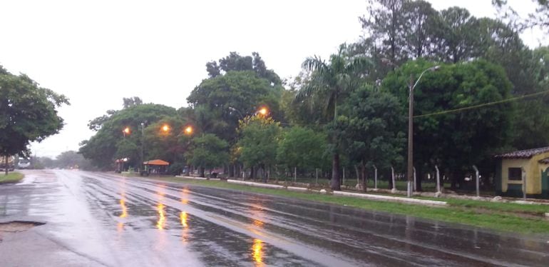 Lluvias en San Juan Bautista, Misiones.