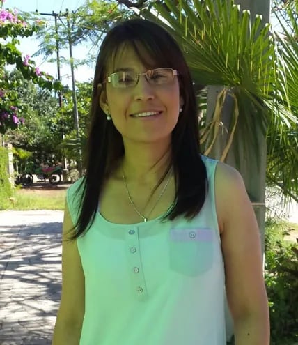 Laura Mabel Arrúa en una foto publicada en 2018.
