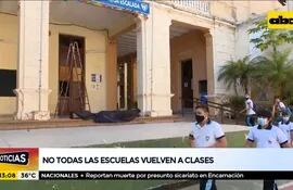 Colegio Asunción Escalada con 6 aulas clausuradas