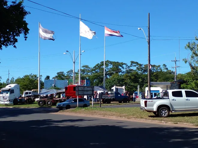 La movilización de camioneros y campesinos continúa en San Pedro