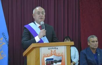 Gobernador de Guairá, Carlos Barreto Cortesi (ANR FR).