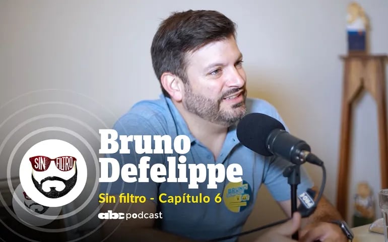 Bruno Defelippe en una entrevista para Sin Filtro - ABC PodCast.
