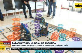 Adolescentes paraguayos, en el Mundial de Robótica