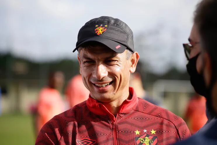 Gustavo Florentín, entrenador paraguayo del Sport Recife.