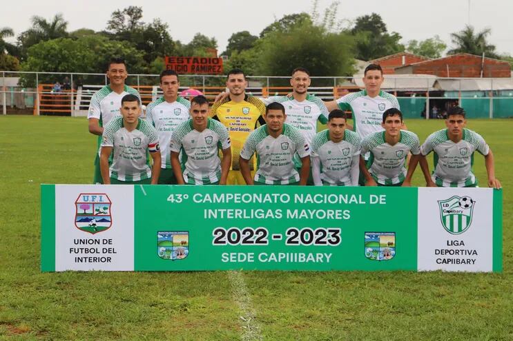 La Liga Deportiva Capiibary abrió la disputa del Campeonato Nacional de Interligas enfrentando a Liga Yby Yauense de Fútbol, en el estadio Eligio Ramírez de Capiibary.