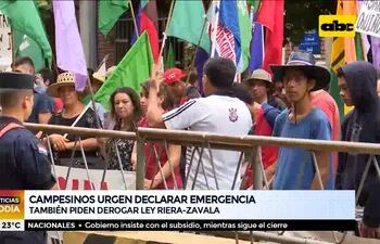 Campesinos urgen declarar emergencia