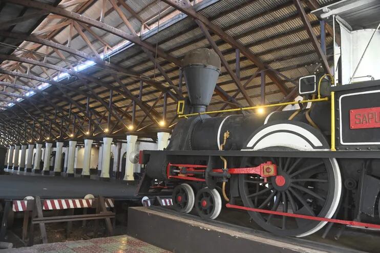 El ferrocarril funciona como museo, pues actualmente no se encuentra operativo ningún tren.