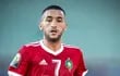 Hakim Ziyech, 28 años, jugador del Chelsea y de la selección de Marruecos.
