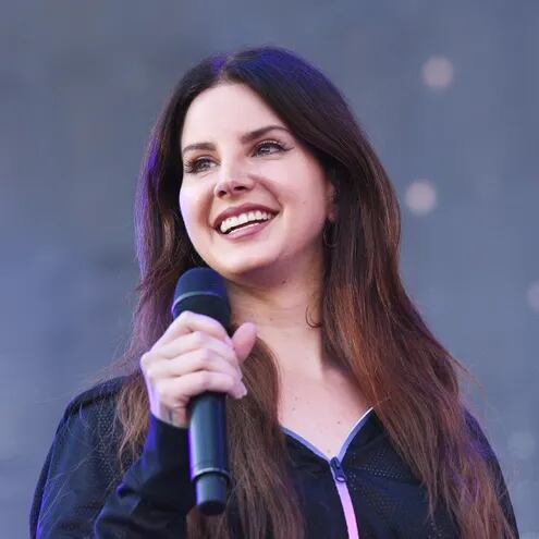 La cantante y compositora estadounidense Lana del Rey.