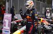 El piloto de Red Bull, el neerlandés Max Verstappen, logró ayer su primera pole de la temporada, para arrancar hoy en punta la carrera esprint en Imola, cuarta prueba del Mundial de Fórmula 1 (AFP).