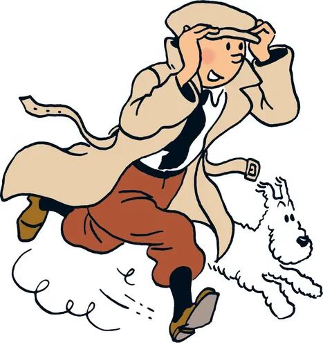“Tintinólogo”, que es un especialista en el personaje de cómic Tintín, su creador Hergé y el mundo que los rodea.