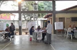 Elecciones en Tobatí, departamento de Cordillera.