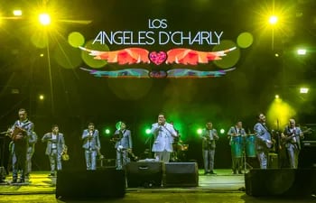 El grupo Los Ángeles de Charly volverá a presentarse hoy en el Anfiteatro "José Asunción Flores" en el marco del festival Cumbiasónico.