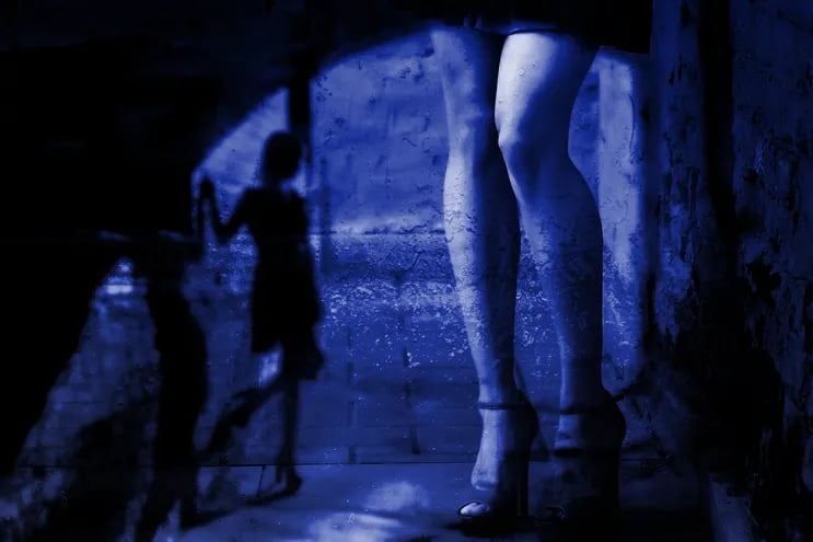 Imagen referencial de caso de prostitución, situación en la que muchas mujeres caen engañadas en Europa.