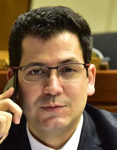 Raúl Latorre (ANR, HC), diputado colorado y titular de la Comisión Permanente del Congreso del periodo 2020-2021.