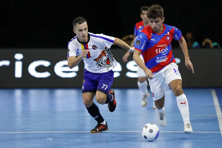 Cerro Porteño venció a Tigres Futsal Club por la segunda fecha de la fase de grupos de la Copa Libertadores del Futsal FIFA.