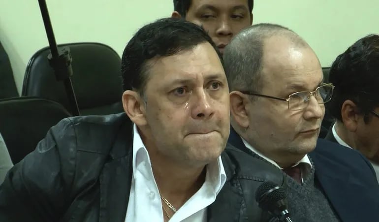 Víctor Bogado en el juicio oral  del 3 de mayo de 2019, cuando se dictó su condena.