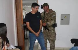 Freddy Francisco Ferreira Sosa, supuesto narcopolítico liberal capturado con cocaína.