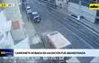 Video: Camioneta robada en Asunción fue abandonada