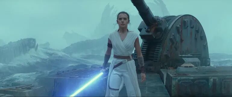 Daisy Ridley en "Star Wars: El ascenso de Skywalker".