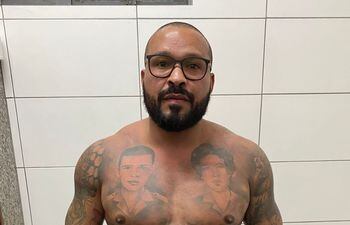 Rodrigo Da Silva Porto, detenido.