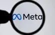 Una foto de archivo del logo de la firma "Meta".