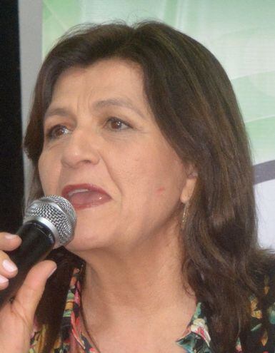 Senadora Blanca Ovelar (ANR-Añetete), presidenta de la Comisión de Cultura, Educación y Culto de la Cámara Alta.