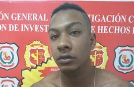 El brasileño fue identificado como Cleber Kruger Thomaz, de 24 años.