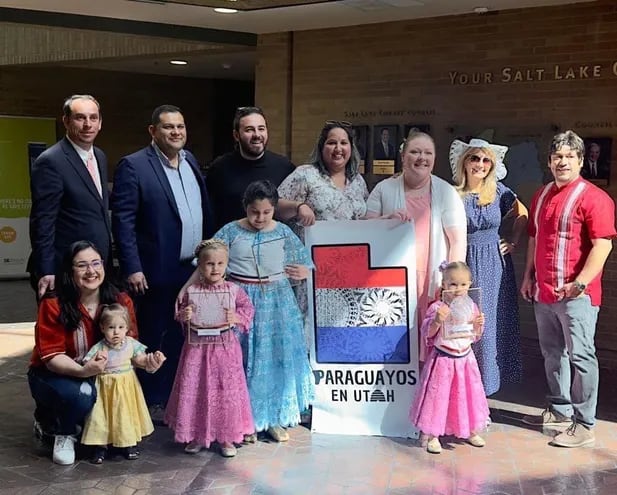 Paraguayos en Utah Estados Unidos.