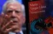 El Premio Nobel de Literatura, Mario Vargas Llosa, durante la presentación este martes de su nueva novela, "Tiempos recios", una historia de conspiraciones políticas e intereses encontrados en tiempos de la Guerra Fría y que sale a la venta este martes simultáneamente en todos los países de lengua española.