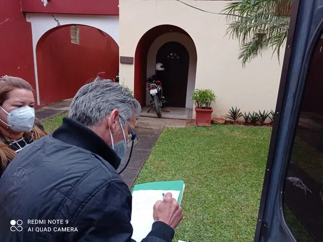 Mades entregó la nota en las oficinas de Empo en Asunción.
